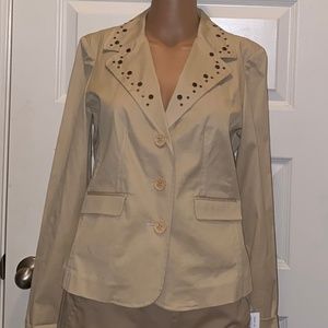Women's Tan Blazer